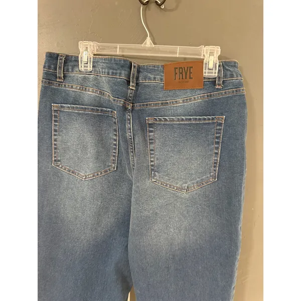 Frye Amari Wash High Rise Skinny Cuffed Jeans Womens 12/31 Medium Blue‎ New - Image 5