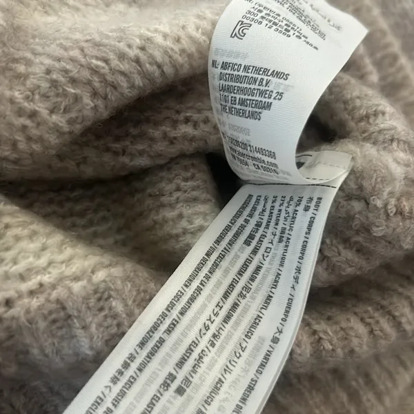 Abercrombie & Fitch‎ Chunky Turtle Neck Sweater Size Small - Image 4