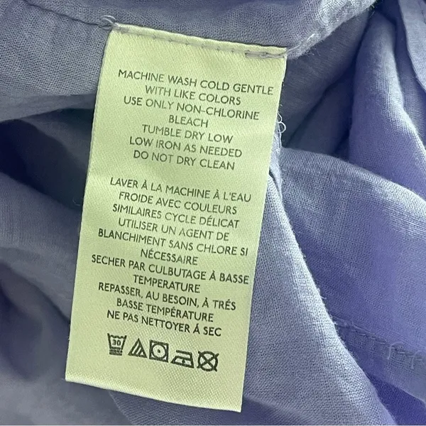 Free People Cohen Poplin Strapless Lavender Dress - Image 8