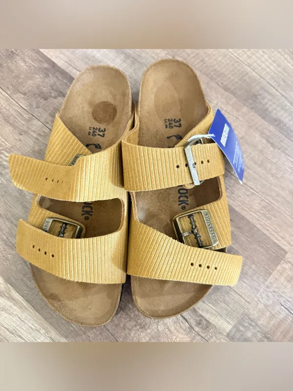 Birkenstock Corduroy Cork Brown Arizona - Image 6