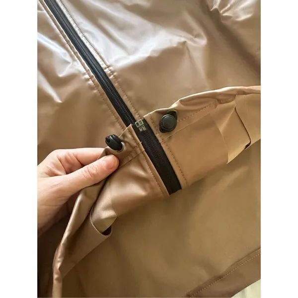 NWT V Force Collection By New Designer Space CLASSIC UTILITY JACKET COPPER SOLI - Image 9