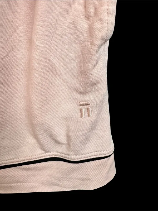 Women’s Pink Short Sleeve Tommy John Pajama Set with Contrast Piping - Image 5