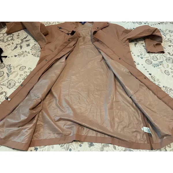 JoyLab Target Pink Water Resistant Trench Rain Jacket Coat Women's Size XXL - Image 6