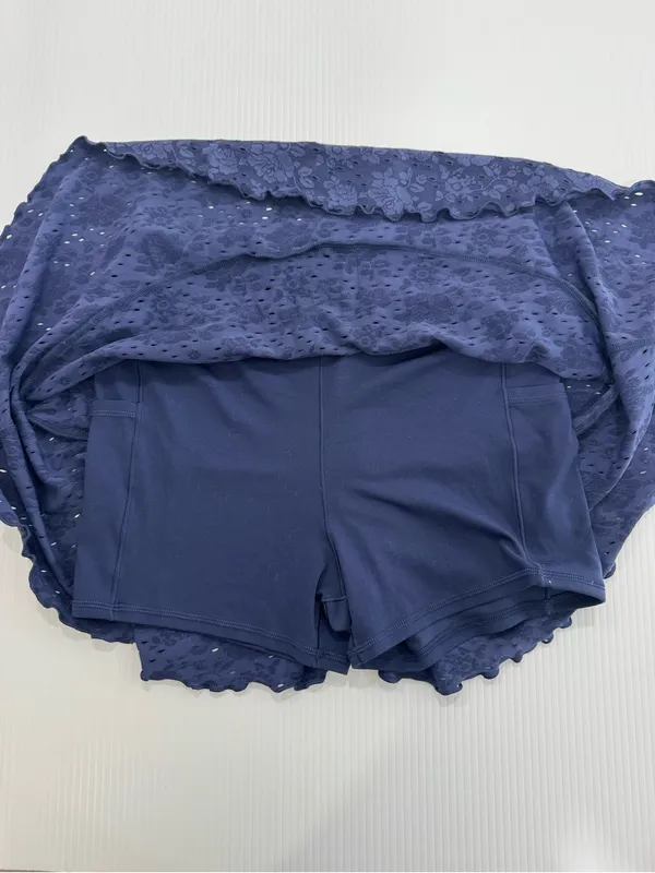 OFFLINE By Aerie Treat Yourself Skort Size M Color Navy - Image 6