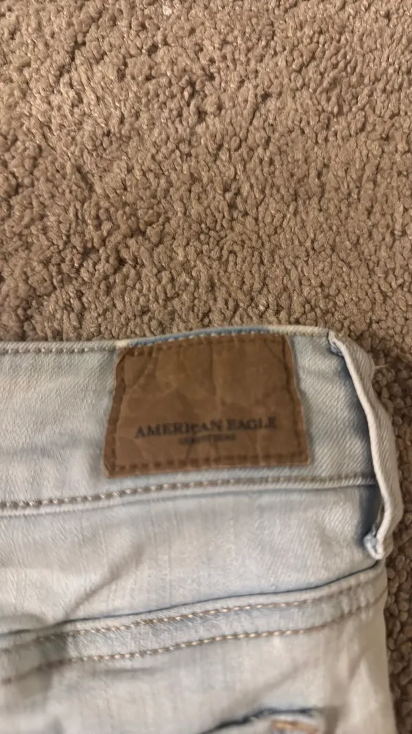 Light Wash American Eagle Shorts - Image 2