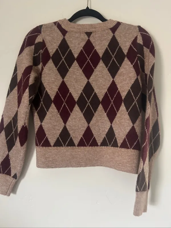 Forward Young Contemporary Beige Argyle Bow - Image 7