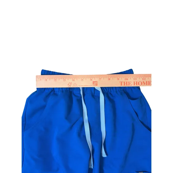 FIGS Uman Jogger Scrub Pants Royal Blue XXS Petite W23SW2014P - Image 5