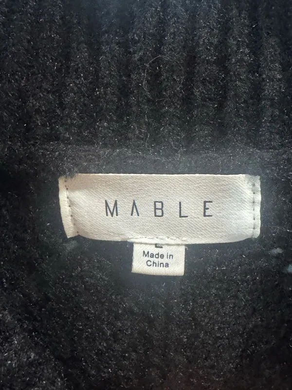 Mable tie side sweater Black Size L - Image 2