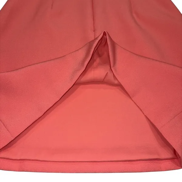 Keepsake The Label Coral Pink Sleeveless Ruffle Open Back Mini Dress 6 Medium - Image 9
