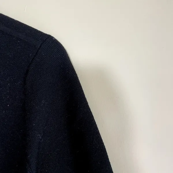 J.Crew 100%‎ wool 4 button blazer pockets women's size large vintage style FLAW - Image 2