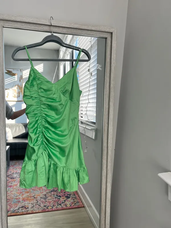 Green Majorelle Dress revolve  - Image 4
