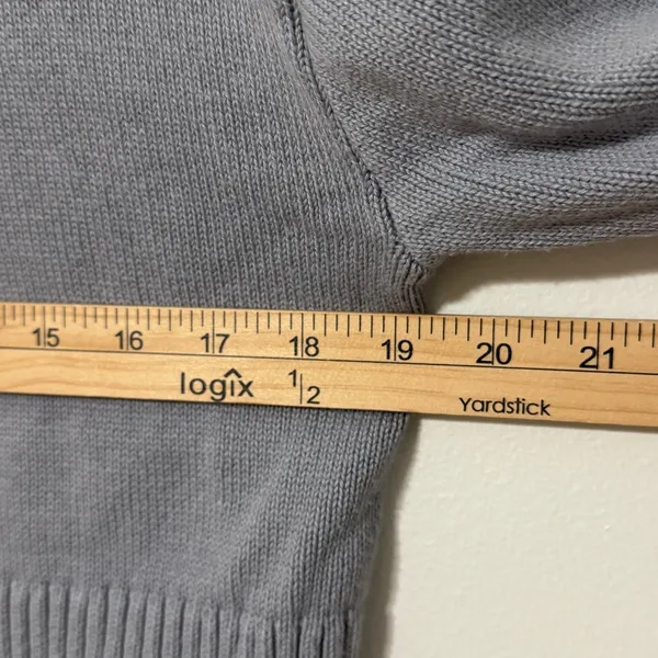 Aritzia Sunday Best Organic Cotton Cashmere Cropped Sweater Size XS Oversized - Image 7