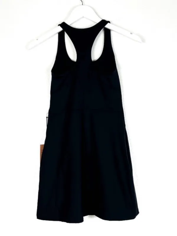 NWT Girlfriend Collective athletic dress black Paloma built in shorts SZ XS NEW - Image 4