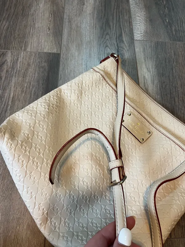 Kate Spade Cream Crossbody Bag - Image 11