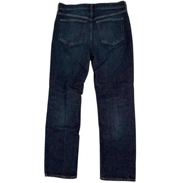 J.Crew RE-96 Straight Jeans Womens 29 Blue Denim High Rise IDG '96 Rigid Classic - Image 3