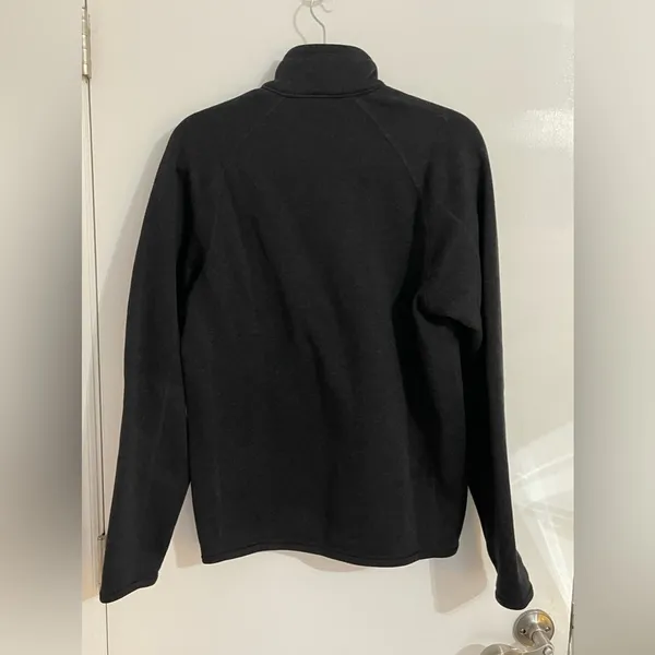 Patagonia NWT , Better Sweater 1/4 Zip, Fleece pullover, medium/Small, Black - Image 6