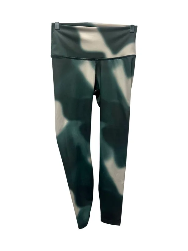Nike Dri-Fit High-Rise Leggings in Black and Cream - Image 2