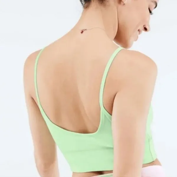 Fabletics Millie Reversible Bralette Pixie Ethereal/Aloe - Image 2