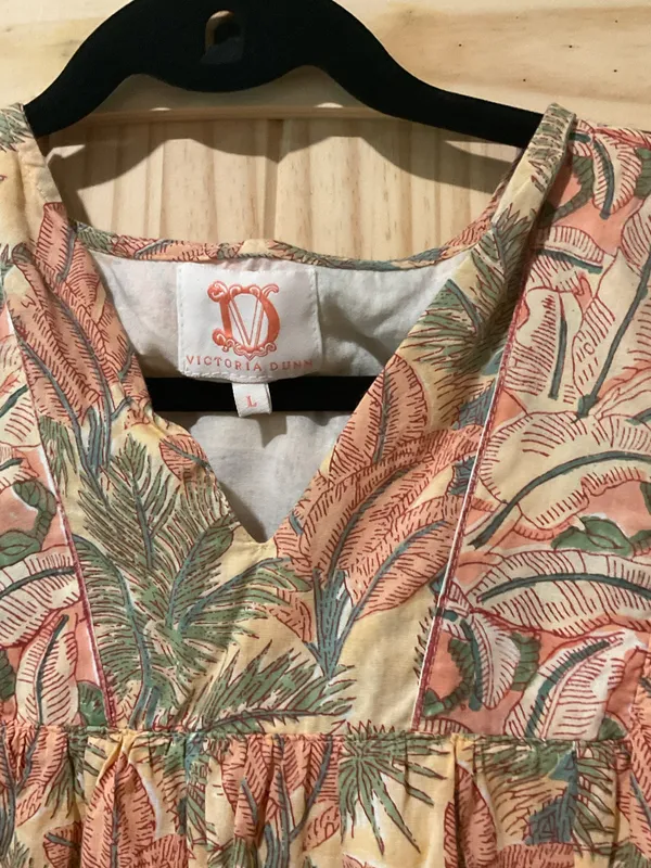 Pink summer shirt Size L - Image 2