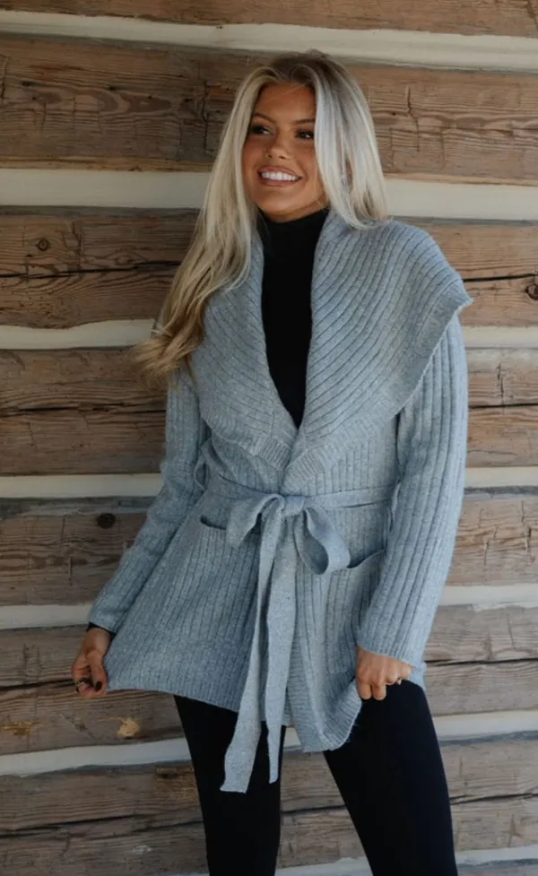 These Three Boutique Grey sweater - Image 2