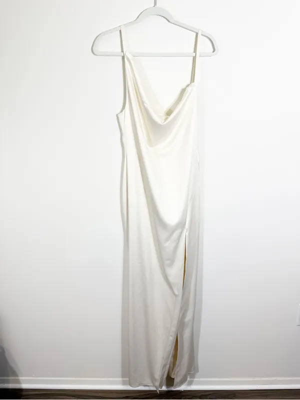 Camila Coelho Reyna Maxi Dress in Pearl White Medium - Image 4