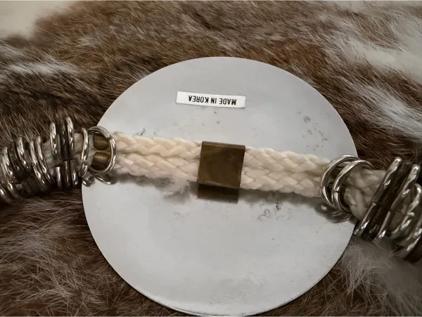 Vintage Western Belt Silver Size 4 - Image 2