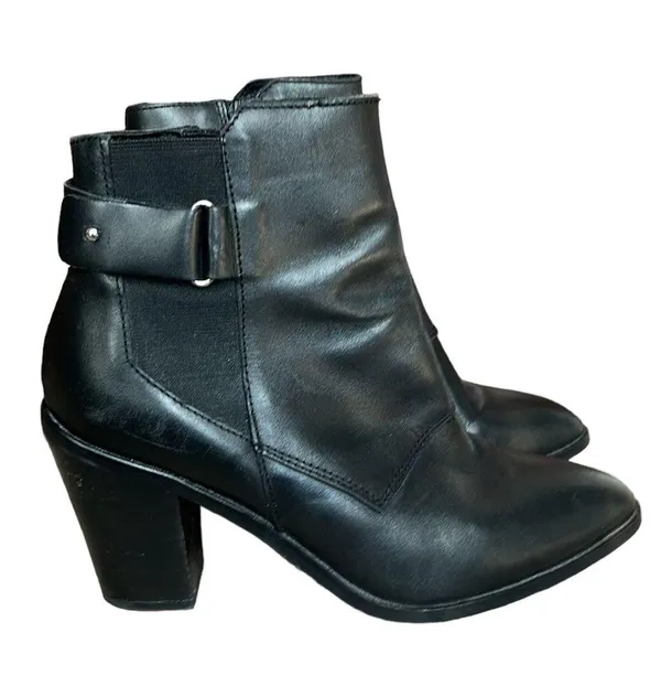 ASOS Effina Leather Ankle Boots - Image 6