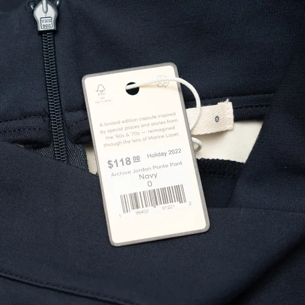 Marine Layer -‎ Archive Jordan Ponte Pant - Image 6