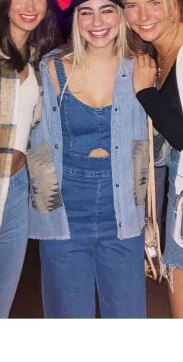 Copper Key Jumpsuit Denim - Image 2