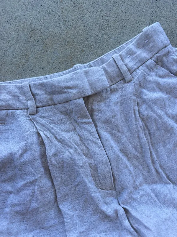 Abercrombie &‎ Fitch 26/2S linen blend pants - Image 6