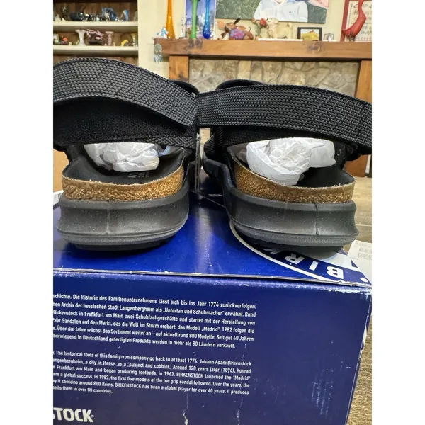 Birkenstock Tatacoa in Futura Black Size 41 Men 8 Women 10 Regular Width - Image 6