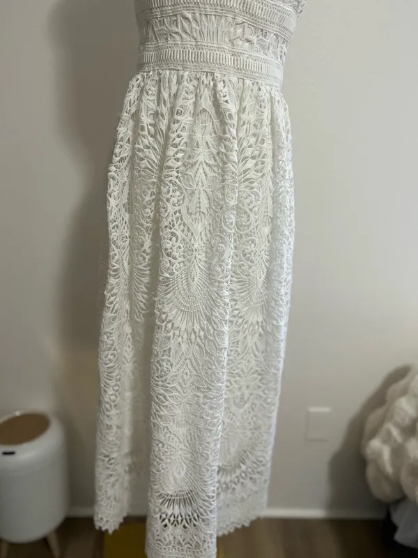 Shoshanna Lace Maxi Dress - Image 12
