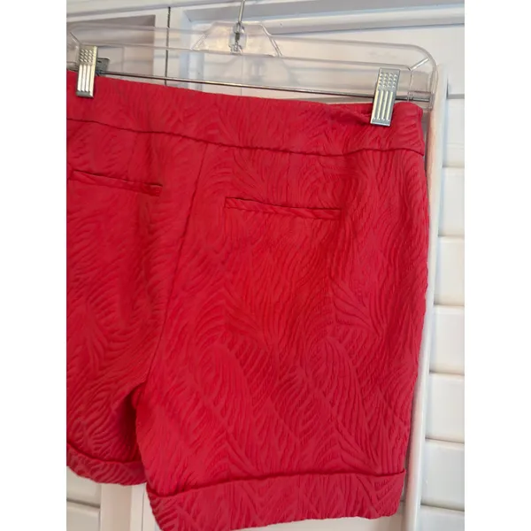 Apt 9 Coral‎ Dress Shorts Size 6 - Image 5