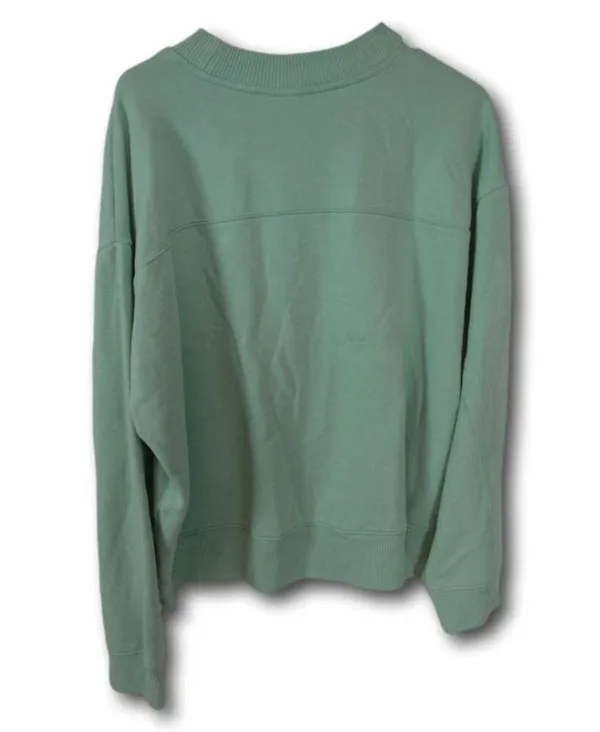 a new day Mint Green Long Sleeve Pullover Fleece Sweatshirt Size: XXL - Image 2