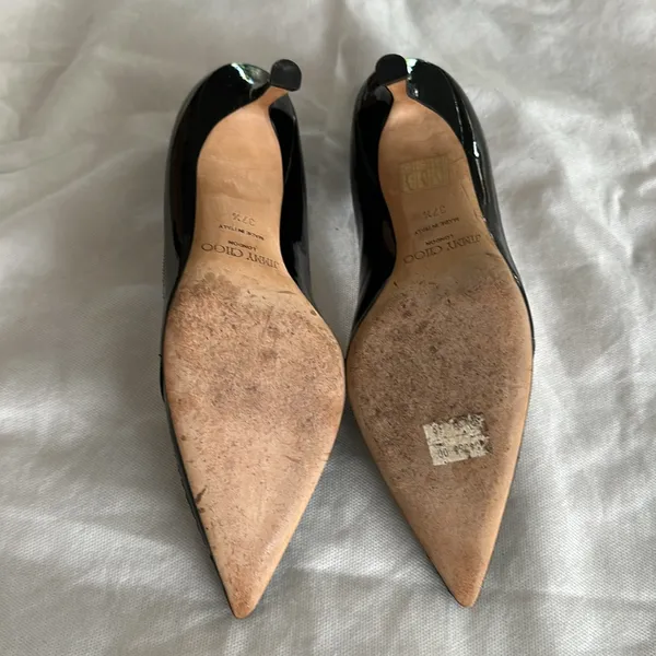 JIMMY CHOO patent Leather kitten heels - Image 6