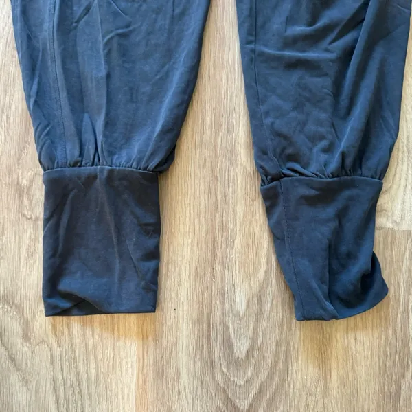 Zyia Active Black Comfy Jogger Sweatpants - Image 2