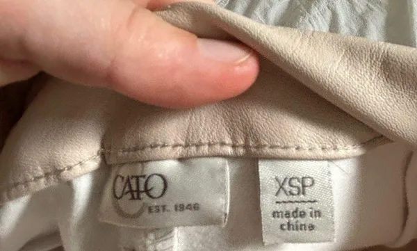 Cato Faux Leather Pants - Image 3