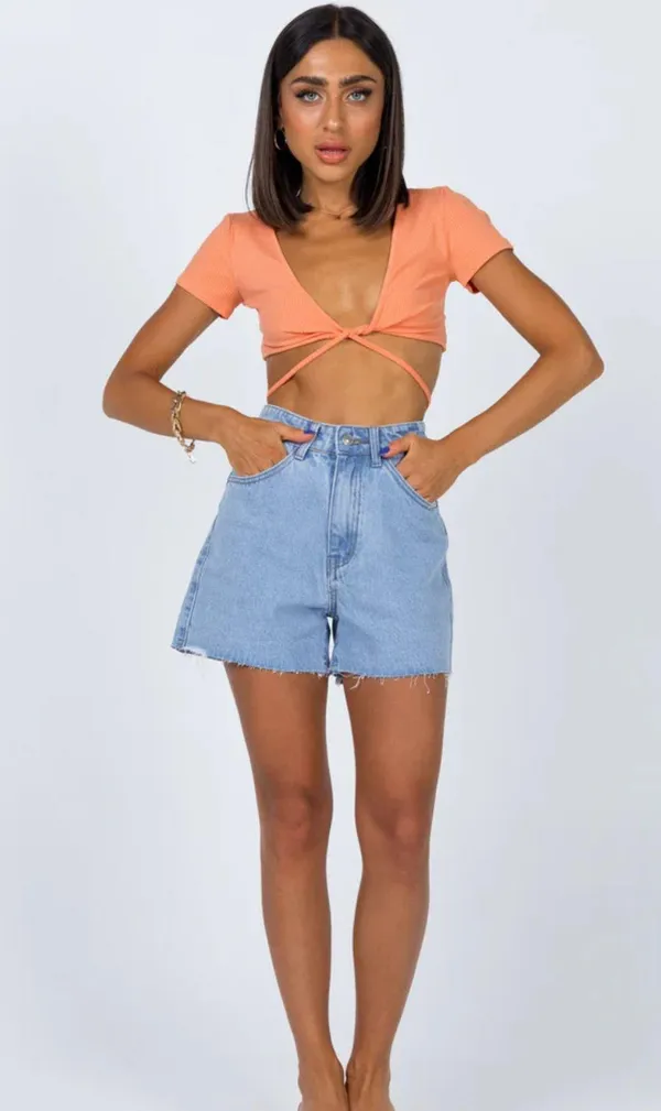 Princess Polly Orange Top - Image 2