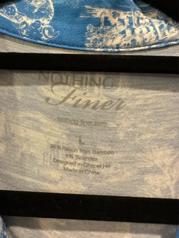 Lake Pajamas Nothing Finer UNC Chapel Hill Toile Pajama Top - Image 4