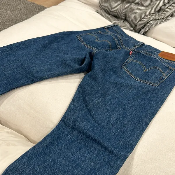 Levi‎ Blue 501 Skinny Jeans Size 25 - Image 7