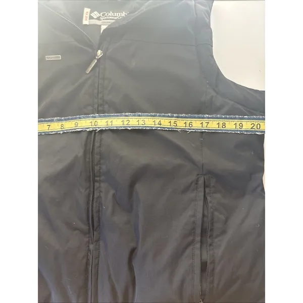 Women’s Columbia Black Feather Down Vest - Large - Image 7
