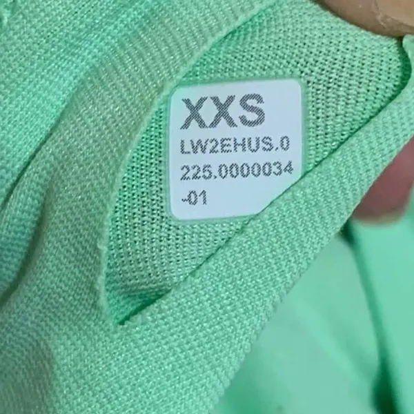 Lululemon Energy Longline Bra Women XXS Citra Lime Strappy Back LW2EHUS Bra - Image 4