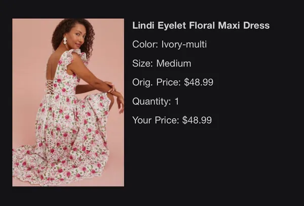 Altar'd State Floral Maxi Dress - Image 4