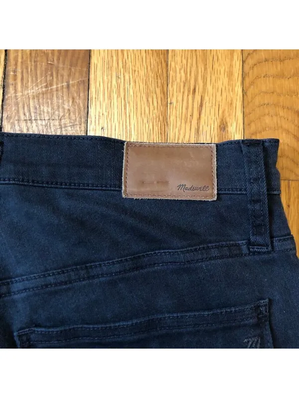 Madewell EUC Women's 9" High Rise Skinny Jeans Black Size 31 - Image 12