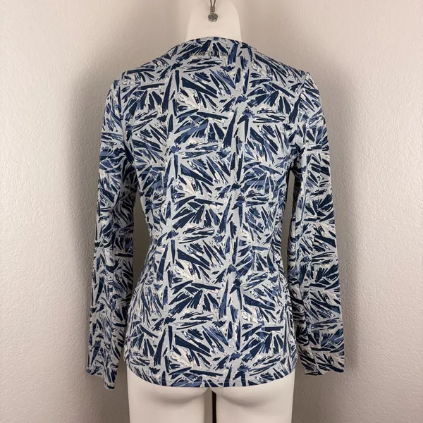 Hang Ten Palm print long sleeve rashguard swim top - Image 4