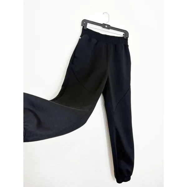 Abercrombie & Fitch YPB neoKNIT Joggers Size Small Black Onyx Loungewear - Image 9