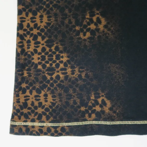 Y2K Harley Davidson Cheetah Gold Sparkly Tank Top Black Size L - Image 7