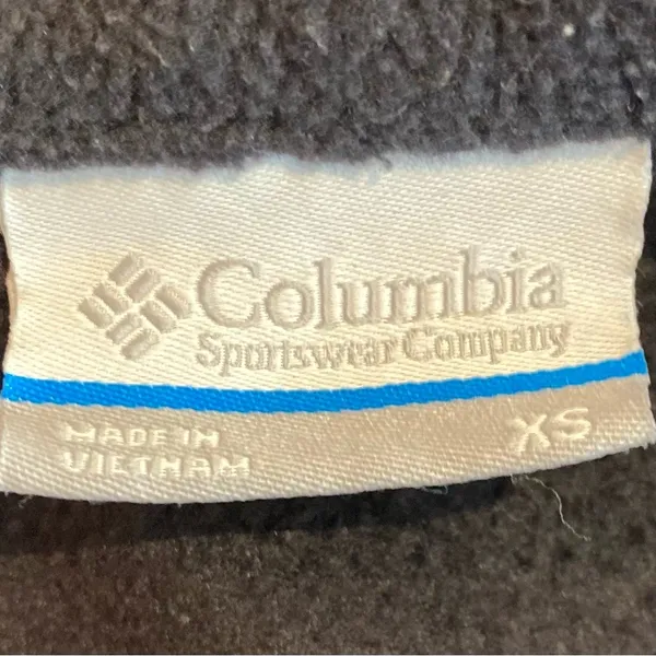 Columbia Jacket Women’s XS Full Zip BLACK Polyester Fleece Outdoor Casual SZ XS - Image 5