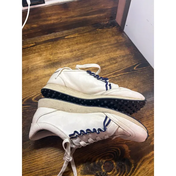 Tory Burch White And Blue‎ Sneakers Size 8 - Image 7