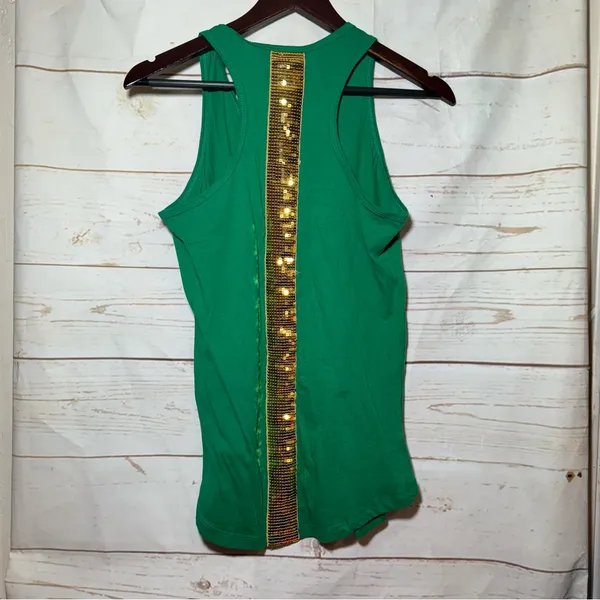 NWT $17.99 • Spencer’s • Top • St. Patrick’s Day • Green Muscle Tee - Image 5